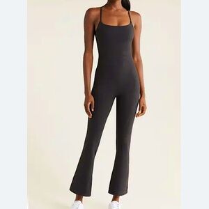 Z by Zella Flex Flare Black Activewear Sleeveless Cropped flare jumper